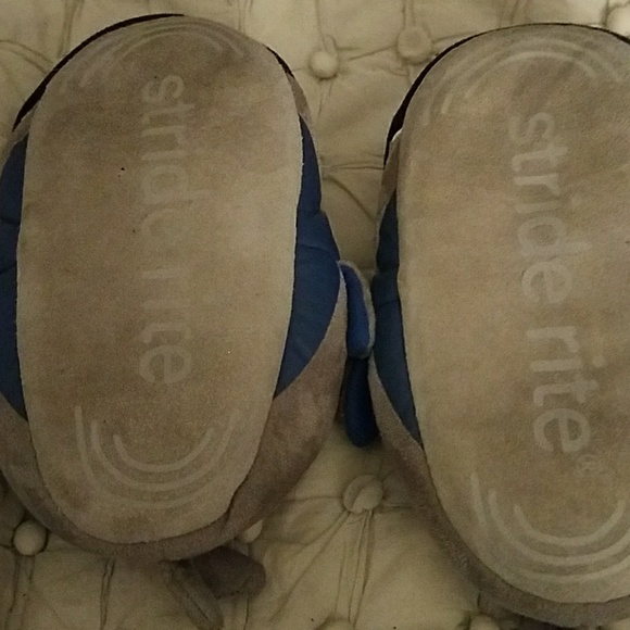 Stride rite toddler boys grey Jessie shark light u - Picture 3 of 4